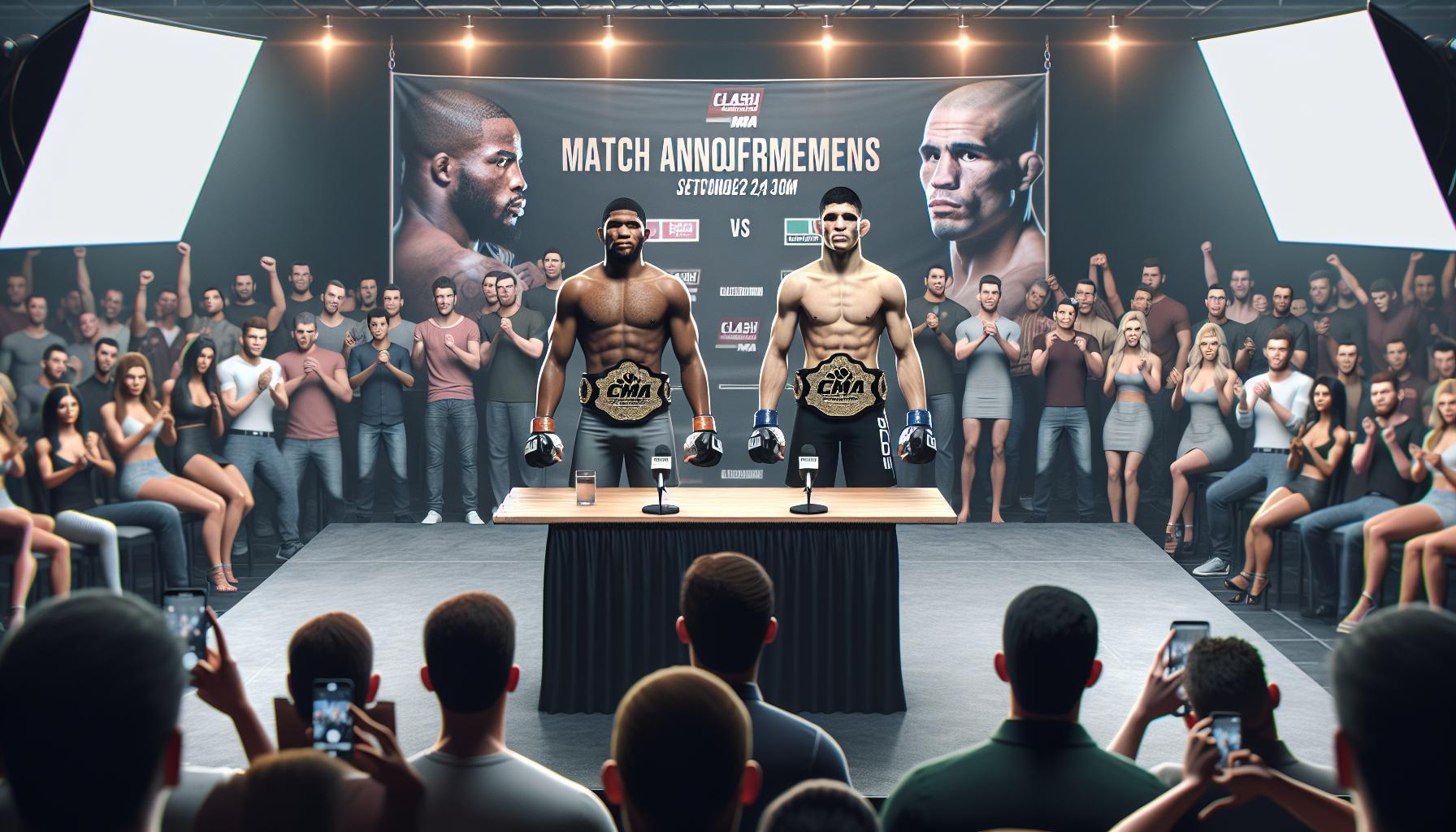 Nové zápasy na Clash MMA: oznámení⁣ a potvrzení ‍fighterů