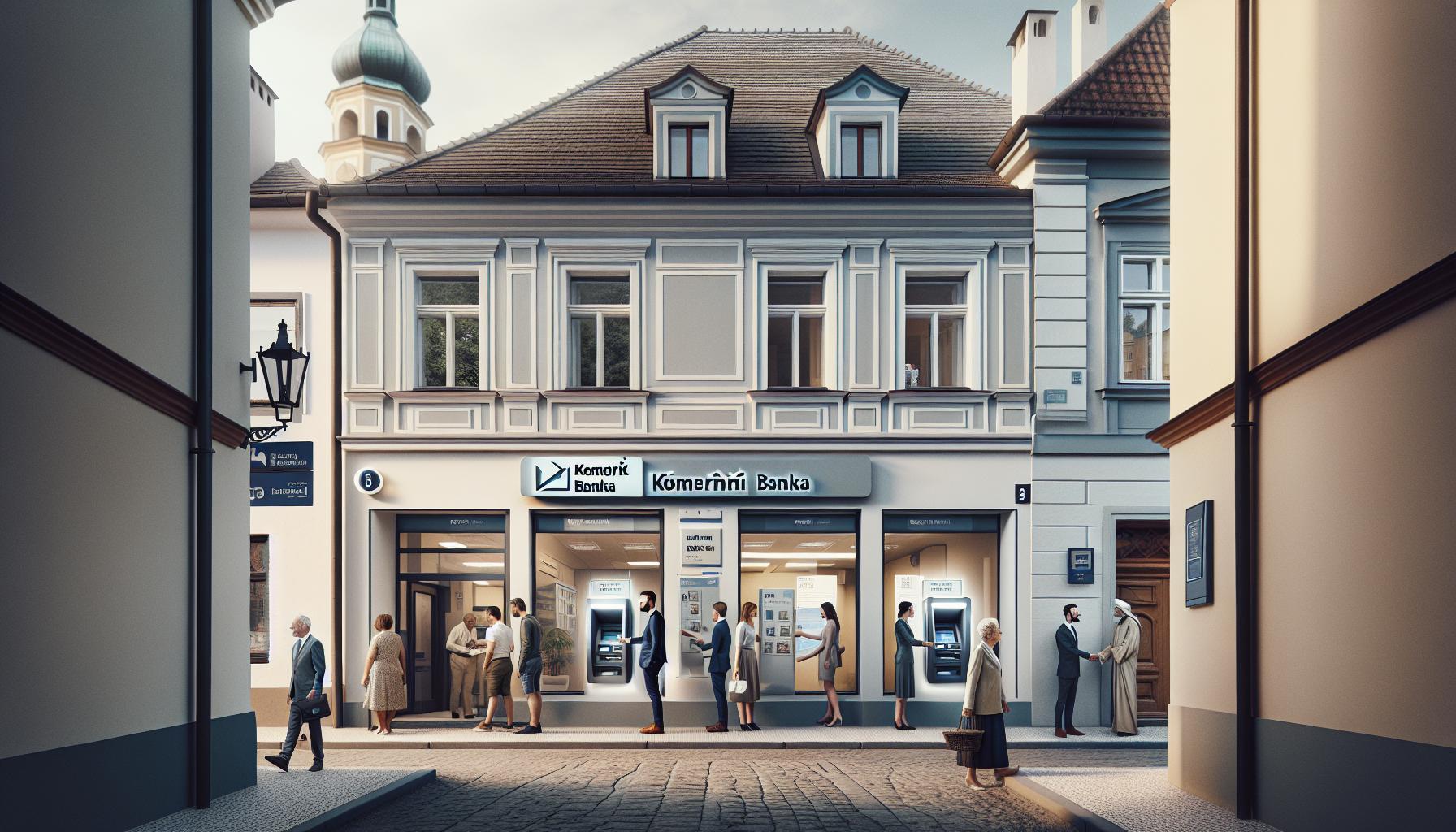 Dostupnost služeb Komerční banky v regionu ⁣Karviná