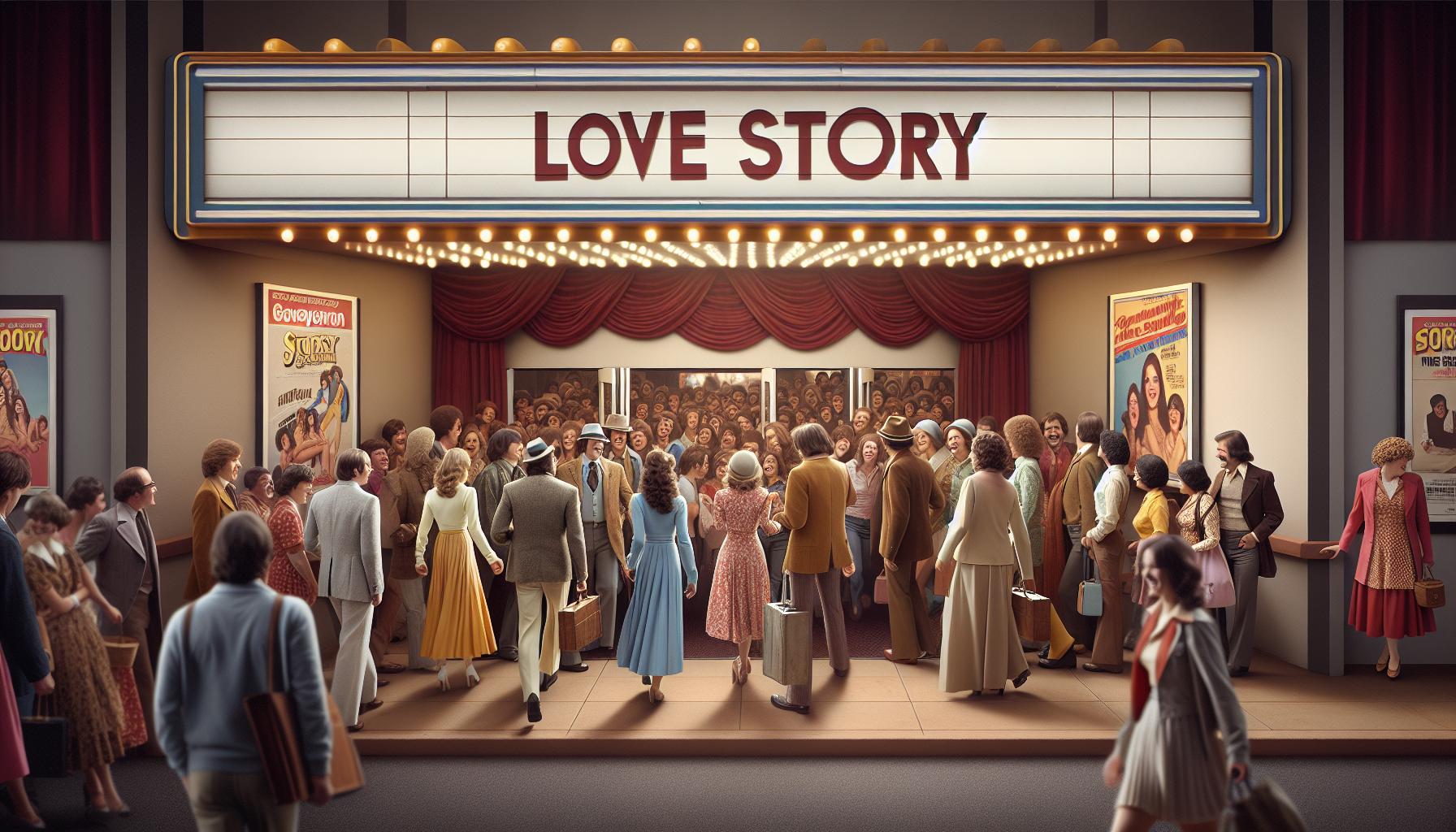 Historie​ filmu Love Story a jeho první​ uvedení ​v kinech