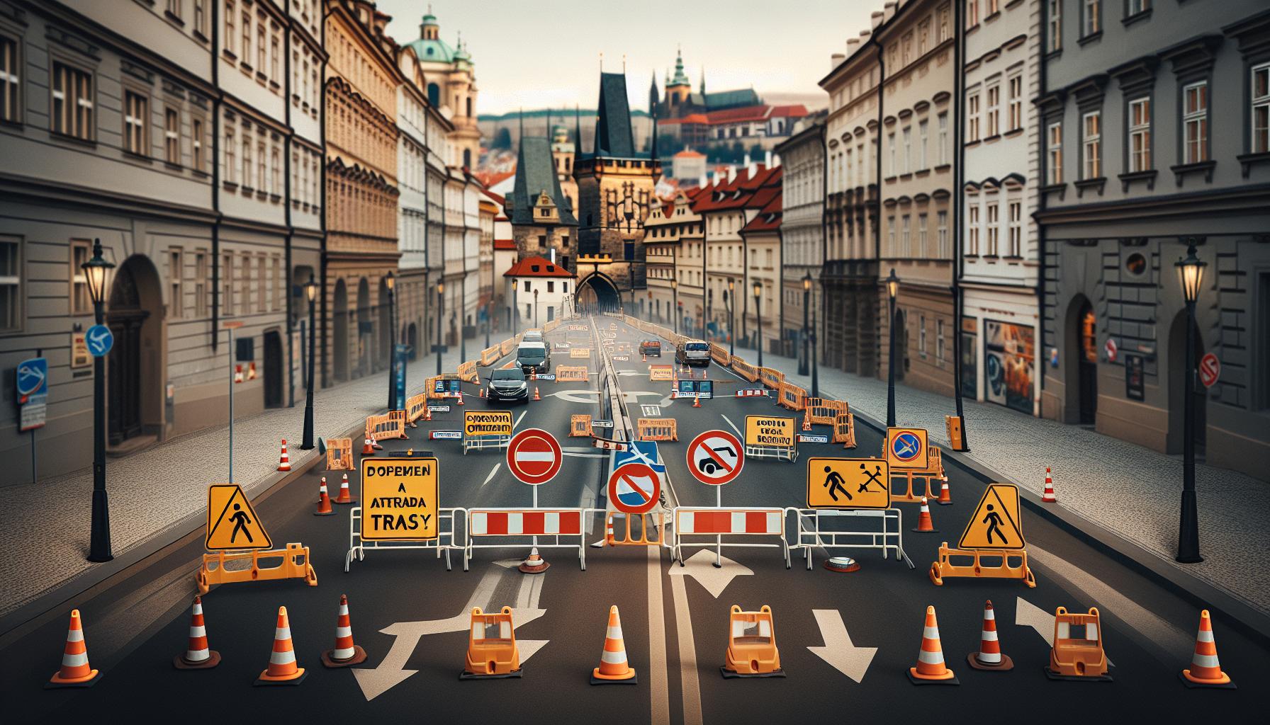 Dopravní omezení a náhradní trasy v Praze