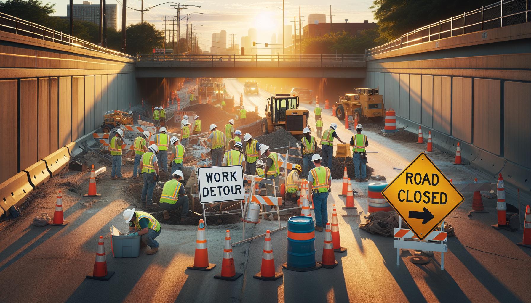 Aktualizace harmonogramu​ prací a uzavírek