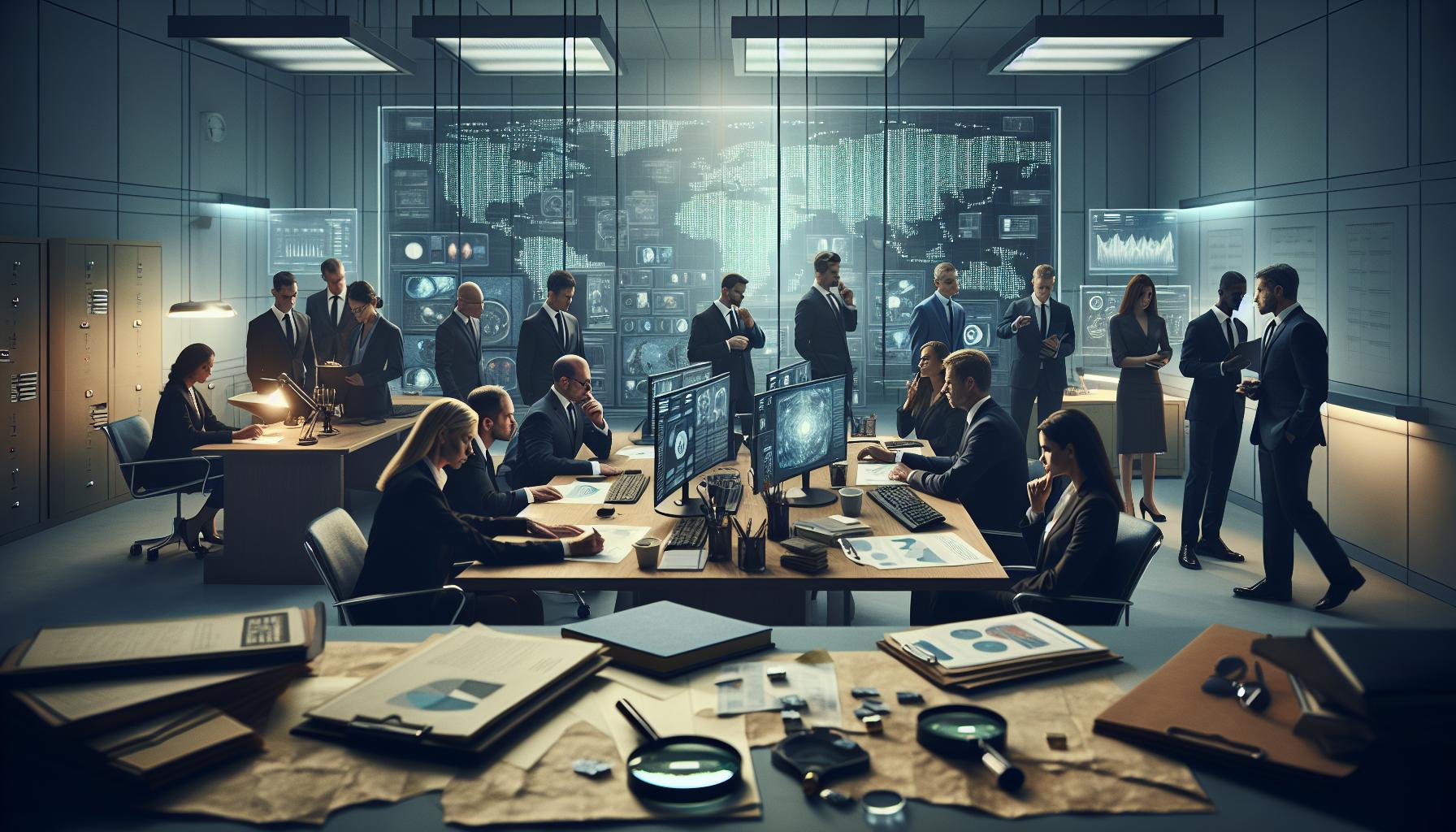 Zapojení tajných služeb a policejní vyšetřování