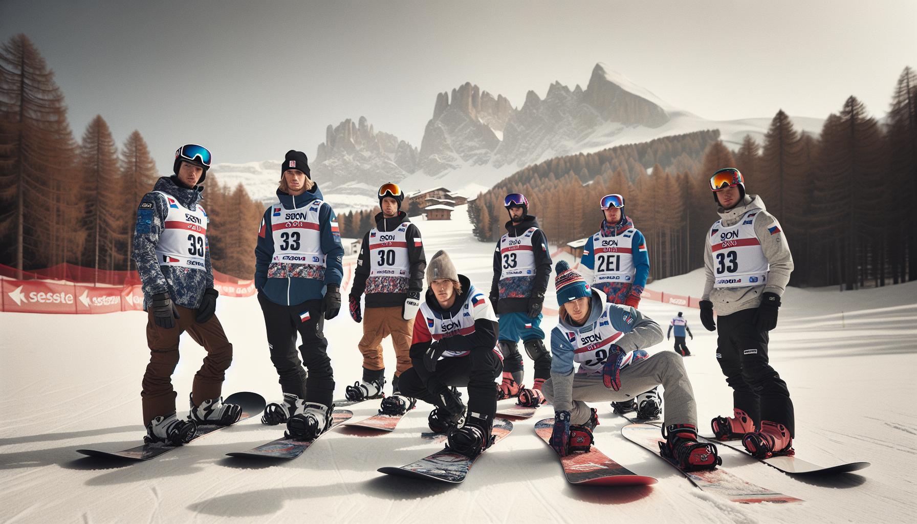Čeští snowboardisté​ a reprezentace pro Cortinu d'Ampezzo