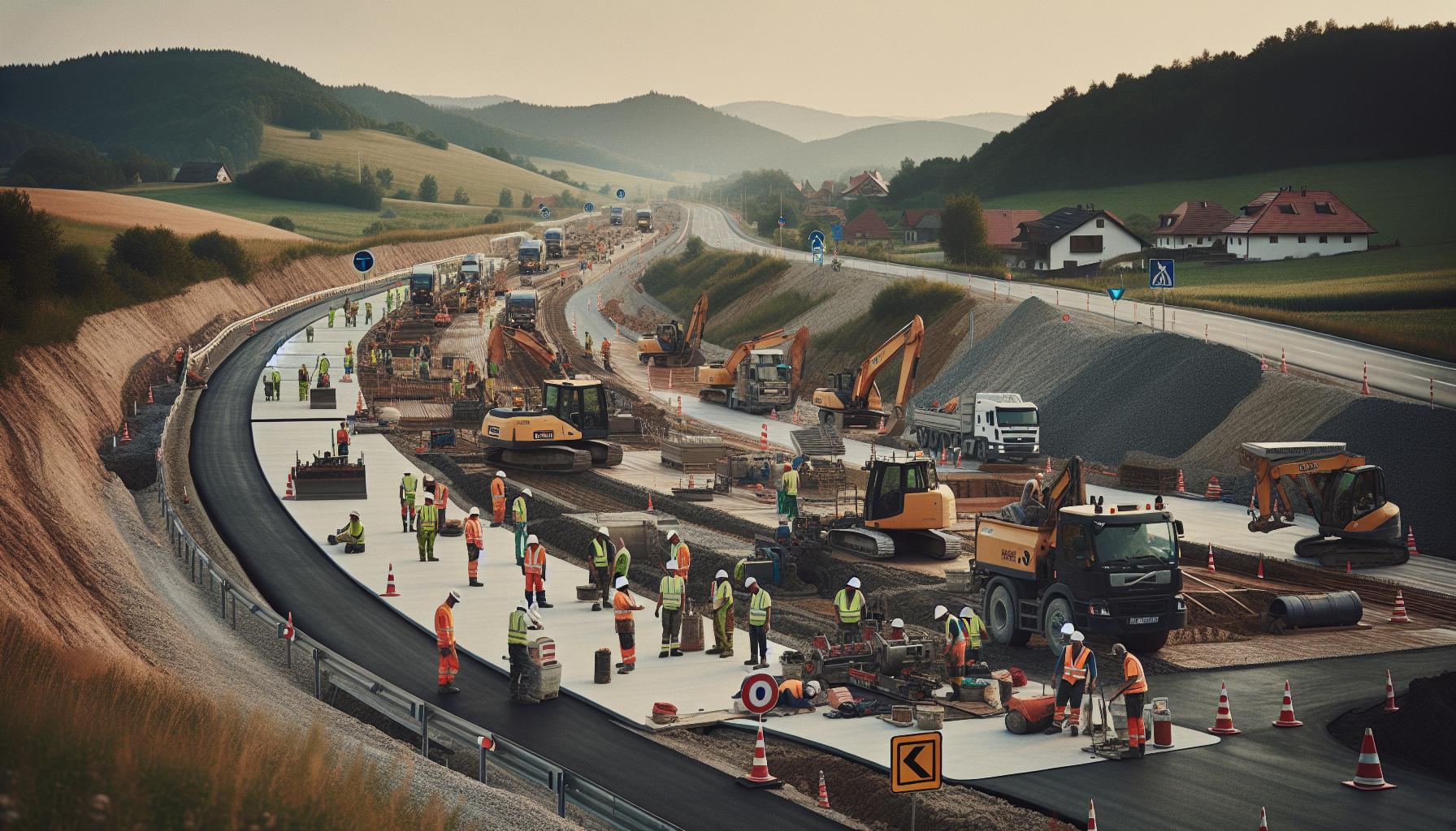 Nové trasy a rekonstrukce v regionu Valašsko