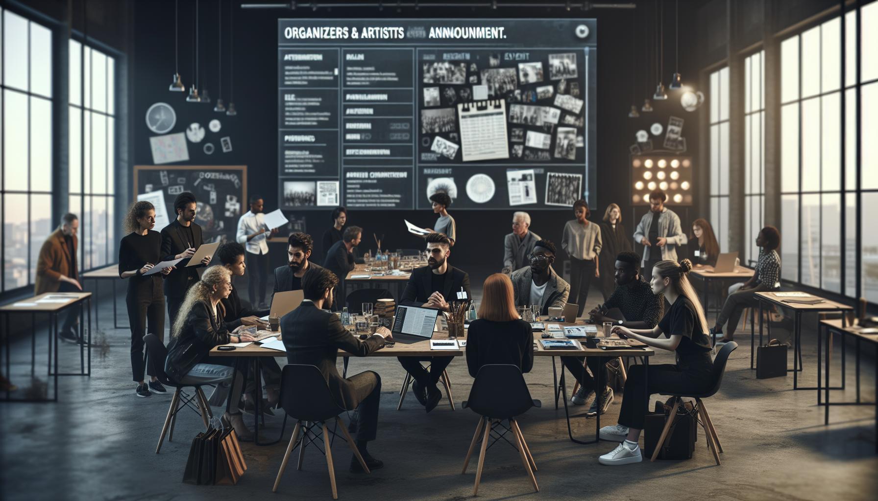 Organizátoři ‌a ⁤umělci: účast a oznámení
