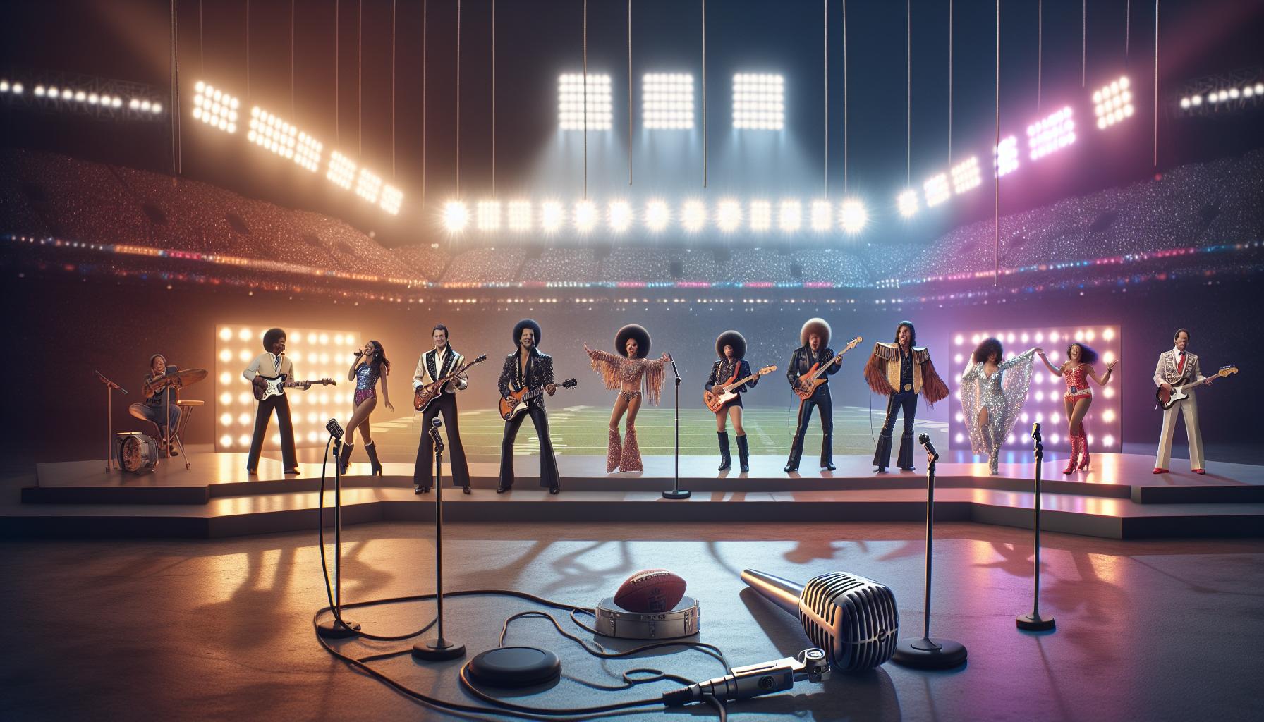 Historie Super⁣ Bowl halftime show na YouTube