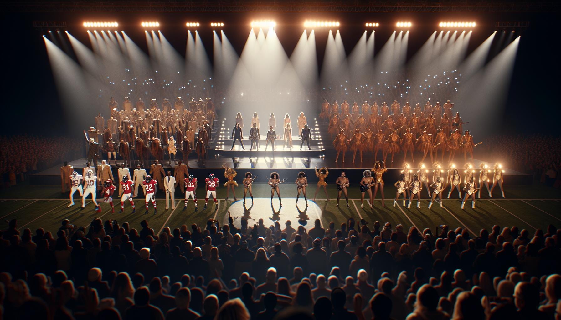 porovnání s předchozími kontroverzními halftimovými vystoupeními