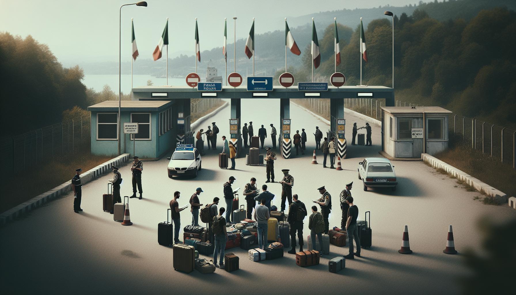 Omezení cest do a z Itálie v platnosti